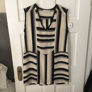 ALC striped shift dress